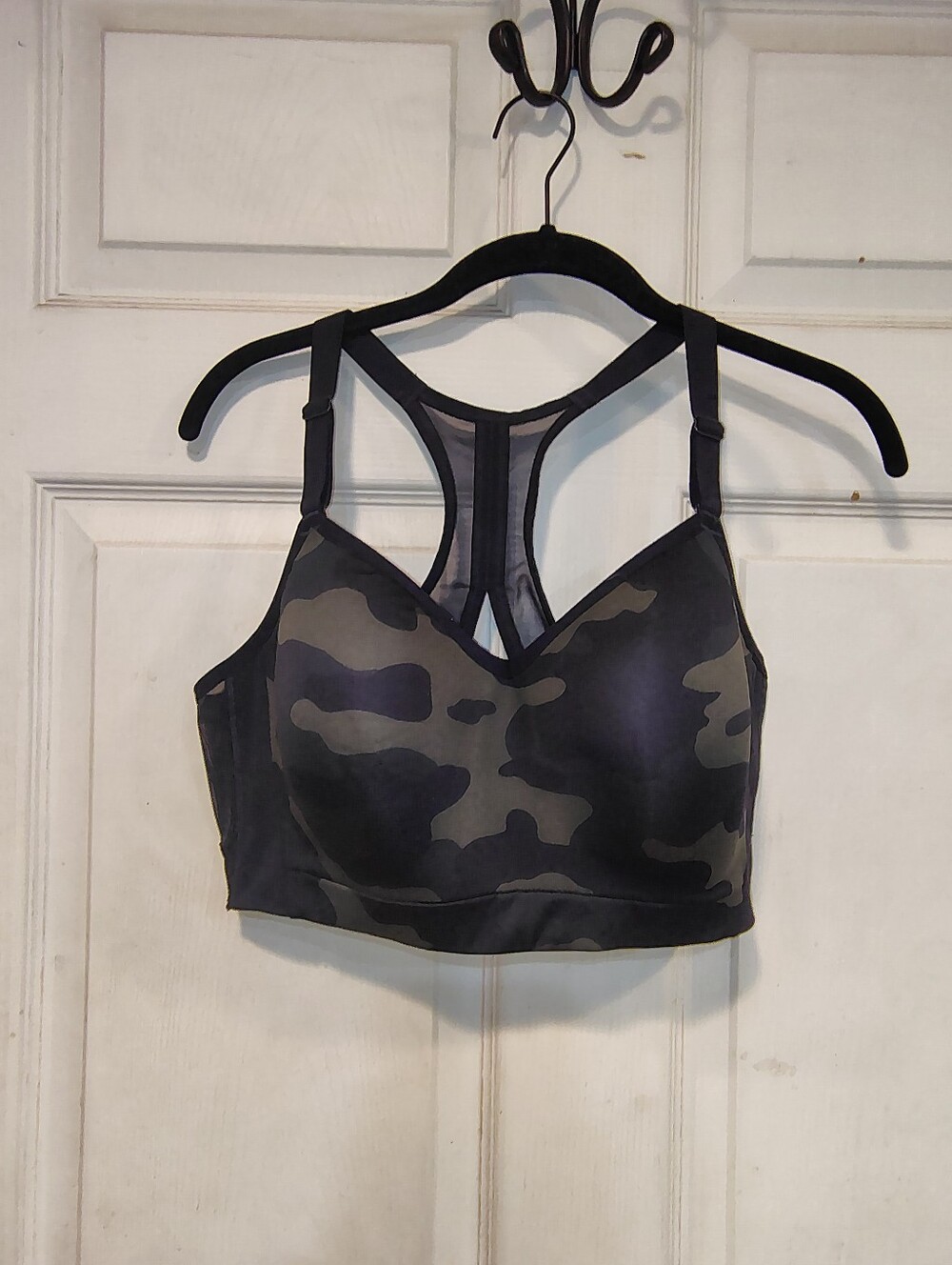 NWOT All In Motion Size XL Black/Grey Sports Bra